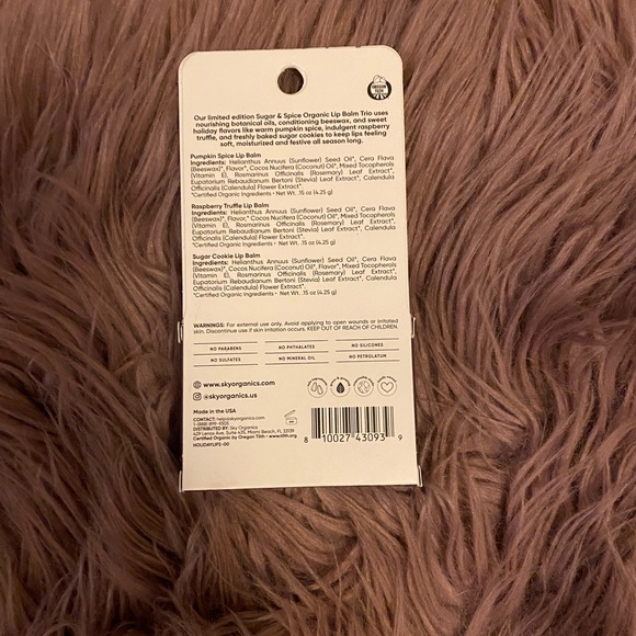 Sky Organics Lip Balm Trio - Picture 2 of 2